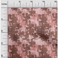 thumbnail image 2 of oneOone Cotton Silk Dusty Pink Fabric Abstract Texture Craft Projects Decor Fabric Printed By The Yard 42 Inch Wide, 2 of 5