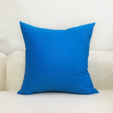 Pack of 2 Decorative Outdoor Pillow Covers Square Garden Cushion Sham Throw Pillowcase Shell for Patio Tent Couch