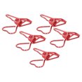 thumbnail image 3 of Binder Clips, Strong Clamping Force Heart Shape Hollow Small Binder Clips for Office Documents 100Pcs, 3 of 8