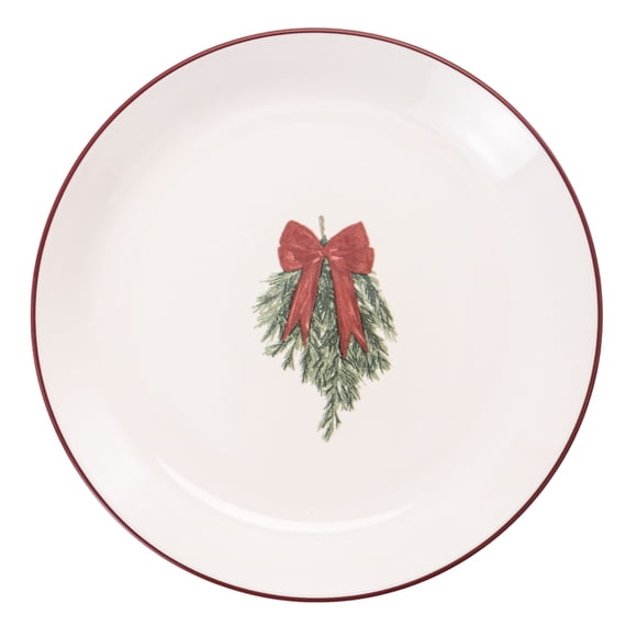 Holiday Time Coupe Ceramic Appetizer Plate, 7.6 inch, 1 Piece
