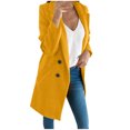 thumbnail image 2 of Fashion Womens Warm Faux Coat Cardigan Winter Solid Long Sleeve Outerwear, 2 of 8