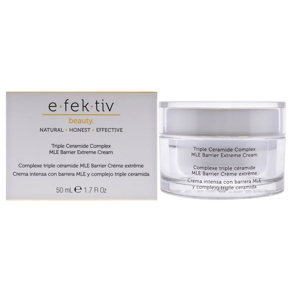 Crème Extrême Triple Céramide Complexe MLE Barrière par e.fek.tiv pour Unisexe - Crème 1,7 oz