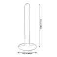 thumbnail image 3 of Rack Storage Accessories Product Category Stainless Steel Paper Towel Holder Countertop Organizer For Home Kitchen Utility And Storage, 3 of 5