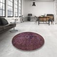 thumbnail image 3 of Ahgly Company Tapis d'Intérieur Rectangulaire Abstrait Rouge Tapis de Zone Abstrait, 4 Pieds x 6 Pieds, 3 of 6