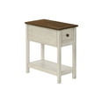 thumbnail image 1 of Monarch Specialties Accent Table, End, Side Table, 2 Tier, Narrow, Bedroom, Lamp, Storage Drawer, Grey Veneer, Transitional, 1 of 8