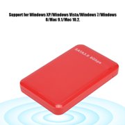Hard Disk Box, 2.5inch Micro B Interface ABS High Speed Hard Disk Box  For   Vista