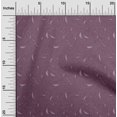 thumbnail image 2 of oneOone Cotton Flex Amethyst Fabric Line Drawing Leaf Craft Projects Decor Fabric Printed By The Yard 40 Inch Wide, 2 of 4