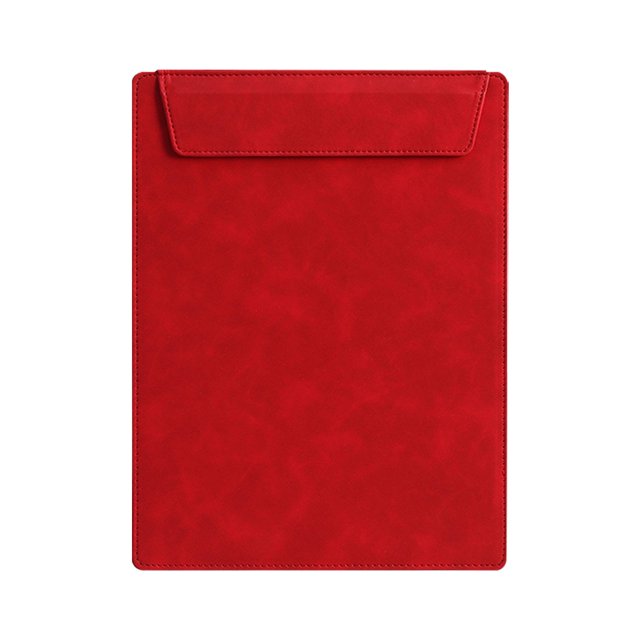 Upgraded A4 Leather Board Clip File Folder with Pen Holder, Writing Paper Organizer, File Organizer, Stylish Document Folder for Office and School