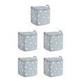 thumbnail image 2 of Decodeary Boîtes de Garde-Robe Ordonnées pour un Rangement Organisé des Vêtements Organisateurs de Garde-Robe et Boîte de Rangement Bleu 50*56*50 Ensemble de 5, 2 of 6