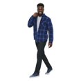 thumbnail image 2 of George Men's Sherpa Lined Flannel Shirt Jacket, 2 of 6