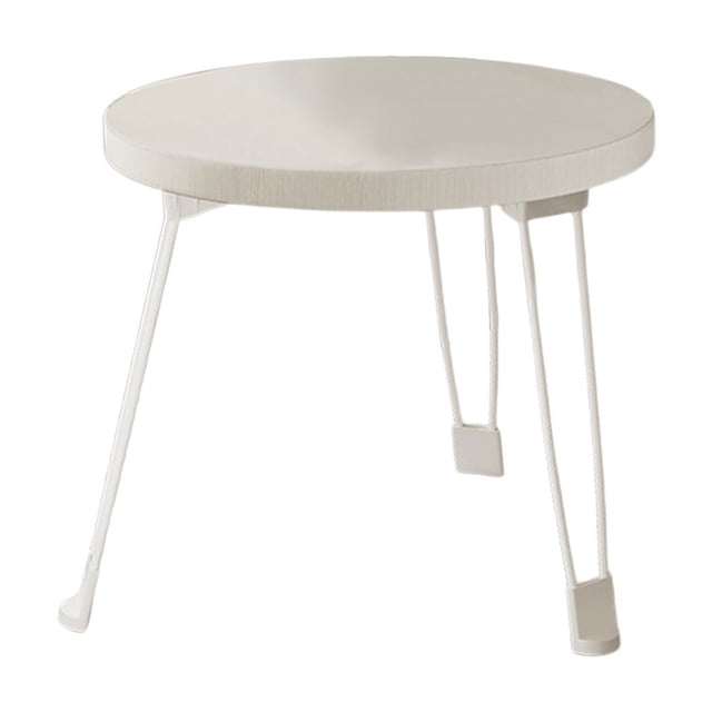 Kyusrd Soldes d'Été sur Tout! Petite Table Pliable, Petite Table Ronde Mobile, Petite Table Basse Pliable, Petite Table à Manger, Convient pour une Utilisation à Côté du Sofa