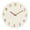 White, variant on GROWTH TANK Round Hanging Clock Silent Home Decor 30cm Wall Watch Clock Non Ticking for Dining Room Anniversary Kitchen Christmas Wedding White