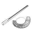thumbnail image 2 of KLKCMS Outil de Mesure de Mandrin en Alliage d'Aluminium Outil de Fabrication de Bijoux Taille du Doigt, 2 of 9