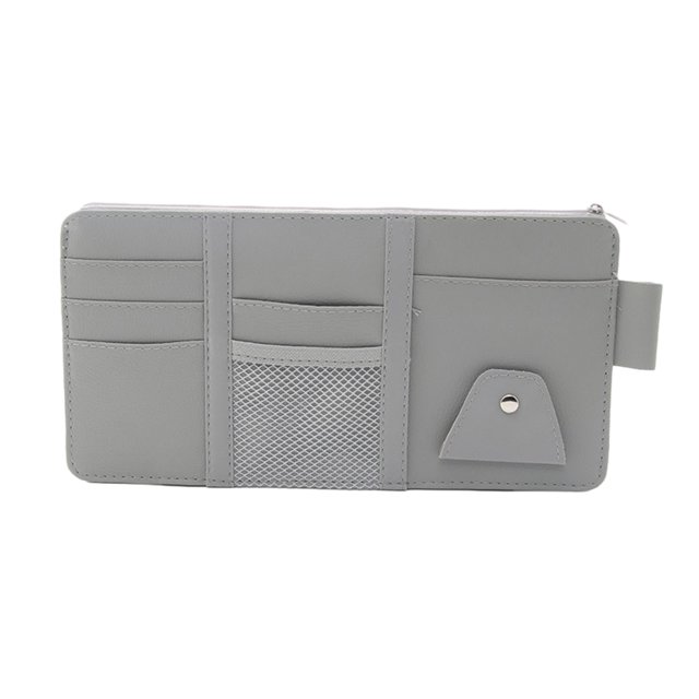 Transemion Durable Car Storage Solution - Easy Assembly And Organized Space Car Accessories Interiors Grey (zips upgrade) 1Set