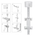 thumbnail image 4 of Wall Bracket, Saving Space Headset Wall Bracket Multifunction Universal  For PS5 /  / / Switch Game Controllers Black,White, 4 of 8