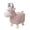 pink, variant on Animal Footstool Cartoon Footrest Ottoman for Playroom, Guest Room, Bedroom pink