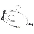 thumbnail image 4 of MYG Beige and Black Earhook Headset Mic Headworn Microphone For For For Shure Wireless, 4 of 9