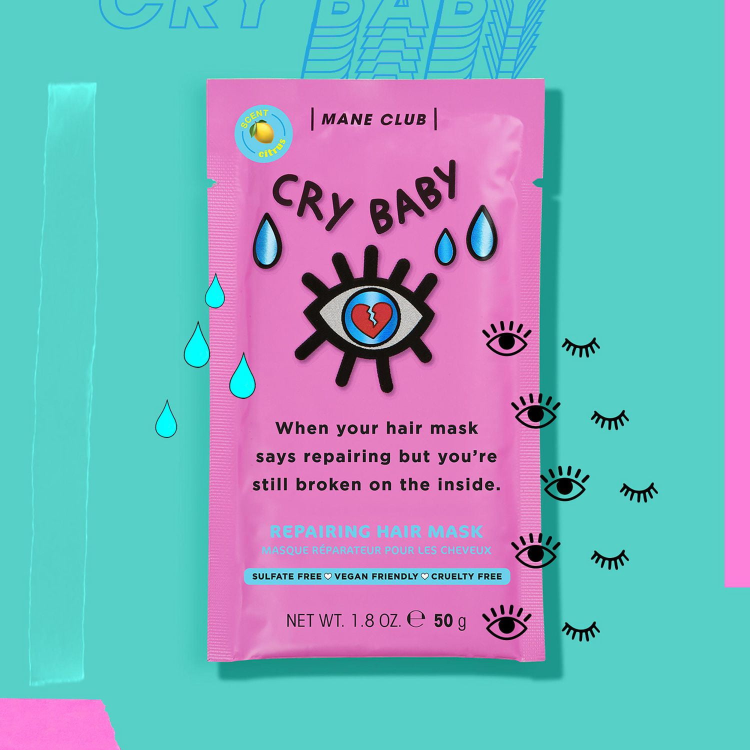 Cry Baby Masque pour les Cheveux