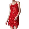 thumbnail image 2 of 2025 Robe de Bal Ajustée Sans Manches et Dos Nu à Paillettes pour Femmes Robe de Soirée Élégante Robe de Soirée avec Fente Moulante Mini, 2 of 3