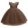 thumbnail image 2 of Reduced Price,Fashionable Solid Color Mesh Puffy Dress, Performance Formal, Mesh Fabric, Comfortable Fit, Girls' Party Dress, Formal Occasion, Stylish Evening Wear Perfect for Date Night, 2 of 9