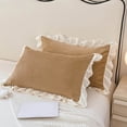 thumbnail image 1 of TopLLC Pillow Case Crystal Velvet Winter Pillowcase Solid Color Lace Pillowcase pillowcase pillowcase, 1 of 6