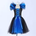 thumbnail image 2 of YOUSNH Halloween Tout-Petits Enfants Bébés Filles Magnifique Sorcière Robe Noire Déguisement Fête Tulle Robes Robes pour Filles H_001 2-3 Ans, 2 of 5