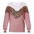 thumbnail image 3 of RKSTN Sweaters for Women Fashion Leopard Print Comfortable Long Sleeves Sweater Tops Fall Sweaters, 3 of 7