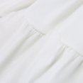 thumbnail image 4 of CHUANK Robes en Lin pour Femmes Été Grande Taille Manches Courtes Col en V Longueur Genou Robe Ample Décontractée Confortable Robe de Plage Soldes de Liquidation 2024, 4 of 7