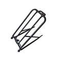 thumbnail image 1 of Ruiboury Folding Luggage Carrier Alloy Portable Heavy Duty Polished Cargo Rear Rack Cycling Cycle Holder Replacement for Brompton Black, 1 of 8