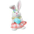 thumbnail image 1 of facefd Cute Rabbit Figurine Decorative Ornament Art for Anniversary Office Decor Female, 1 of 9