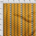 thumbnail image 2 of oneOone Georgette Viscose Fabric Chevron Ikat Fabric Prints By Yard 42 Inch Wide, 2 of 4