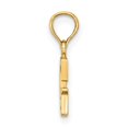 thumbnail image 2 of Diamond2Deal 14K Pendentif Lettre g en Or Jaune pour Femmes, 2 of 6