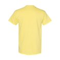 thumbnail image 2 of Gildan Mens Heavy Cotton T-Shirt, S, Cornsilk, 2 of 2