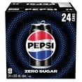 thumbnail image 1 of Pepsi Zero Sugar Cola 24 x 355 mL Cube, Cans, 1 of 10