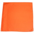 thumbnail image 1 of Set of 84 Plain 100% Polyester Bandanas - Bulk Wholesale (Orange), 1 of 2