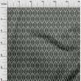 thumbnail image 3 of oneOone Rayon Gray Fabric Ogee Sewing Craft Projects Fabric Prints By Yard 56 Inch Wide, 3 of 4