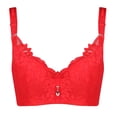 thumbnail image 5 of B91xZ Women's Plus Size Unlined Underwire Bra Plus Size Lace Unlined Underwire Bra,F 40/90E, 5 of 5