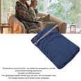 thumbnail image 4 of Heated Blanket, Electric Blanket, Heating Blanket, USB Heated Blanket with Temperature Control Mutipurpose Electric Heated Throw Warm Cozy Knee Heating Blanket Home Office, 4 of 7