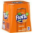 thumbnail image 4 of Fanta® Orange 310mL Cans, 4 Pack, 4 of 10