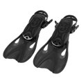 thumbnail image 3 of Palmes de Plongée pour Adultes / Enfants Talon Ouvert Sangle Réglable Équipement de Plongée Natation Snorkeling, 3 of 8