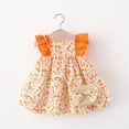 thumbnail image 2 of 2025 Princesse Florale Plage Vacances Année 12 Robes Formelles Deux Pièces Sac Volants Robe d'Été Robe de Noël Ensemble s Robe Sans Manches Ensemble Robes s, 2 of 3