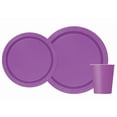 thumbnail image 3 of Unique Industries' Purple 9" Round Paper Plates, 20 ct, 3 of 3