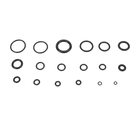 O Rings Sealing Kit, O Ring Assortment Abrasion Proof IMPA813072 High Toughness Multi Sized for Plumbing Sealing Repair