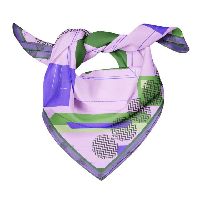 Bimba Cotton Voile Rectangular Printed Scarf Women Wrap Bandanas-40 x 80 Inches