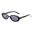 thumbnail image 1 of Madden NYC Black Oval Sunglasses, 1 of 3