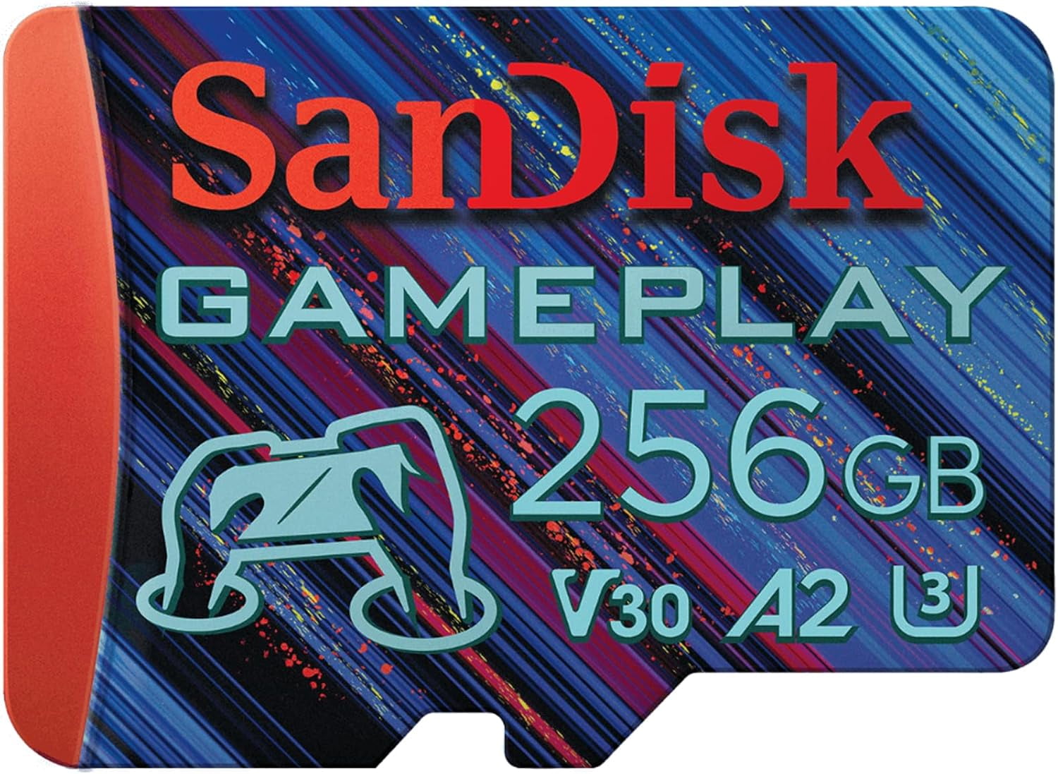 Carte microSD™ SanDisk GamePlay pour jeux mobiles et consoles portables - 256 Go