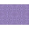 thumbnail image 1 of Ahgly Company Machine Washable Indoor Rectangle Transitional Bright Lilac Purple Area Rugs, 5' x 8', 1 of 7