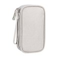 thumbnail image 1 of GROWTH TANK Travel Cable Organizer Electronics Accessories Organizer for Cord Data Cable Small Gray, 1 of 9