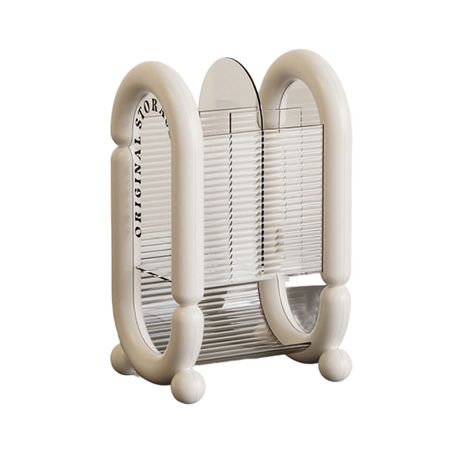 braveheart Desktop Eyebrow Brush Storage Rack Office Pencil Decoration Is Personalized Makeup Gift Makeup Brush cream white