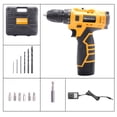 thumbnail image 2 of MasterSpec Perceuse-Tournevis Sans Fil 12 V avec Batterie et Chargeur, 20 Nm, Trousse de Tournevis Électrique à 2 Vitesses avec Embouts de Perceuse, Rallonge d'Embout et Étui de Transport, 2 of 11